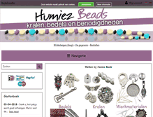 Tablet Screenshot of humiezbeads.nl